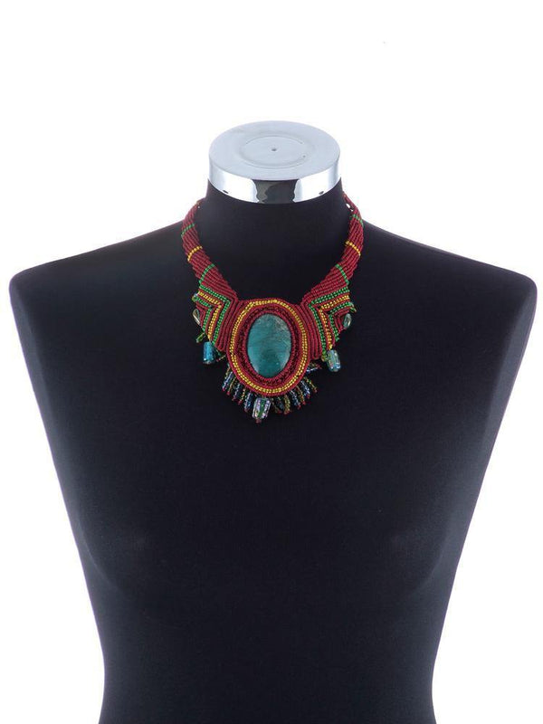 Colier lucrat manual  Liza Panait Liza Panait Online Boutique